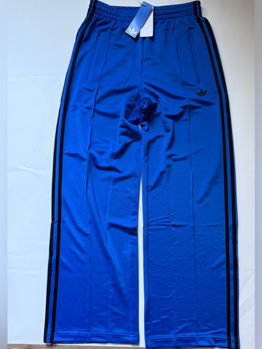 adidas Adicolor Classic Firebird Loose Women’s Track Pants -Blue/Black JY2688 - Picture 6 of 6